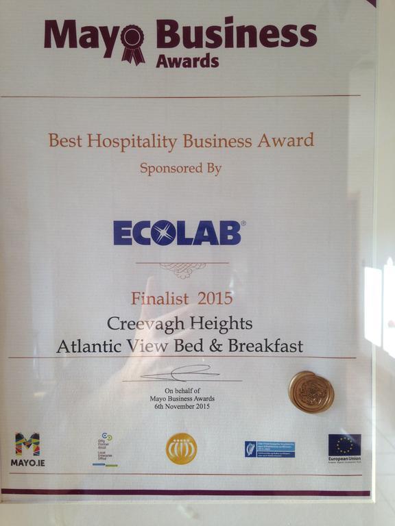 Creevagh Heights B&B Killala Esterno foto